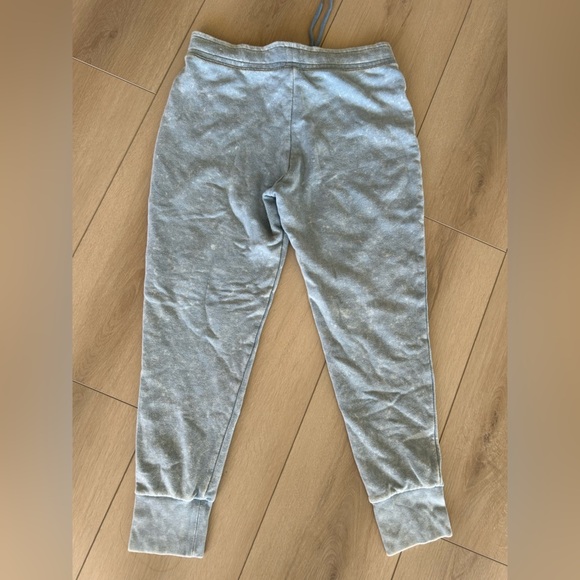 Victoria’s Secret Pink Logo Blue Tie Dye Cotton Joggers Medium soft - Picture 6 of 6